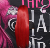 Hot Red Lace Front Wig