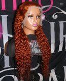 Ginger Deep Wave Wig